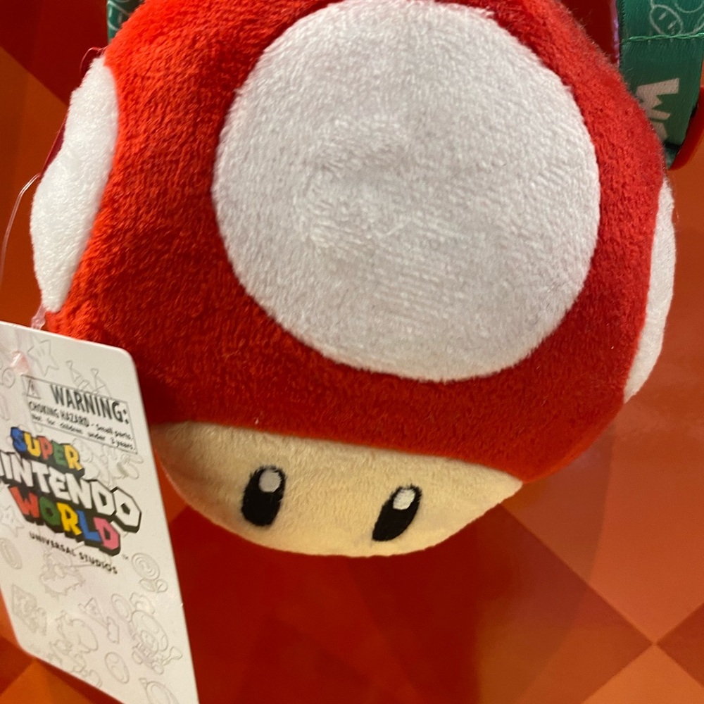 Super Nintendo World Toad pouch